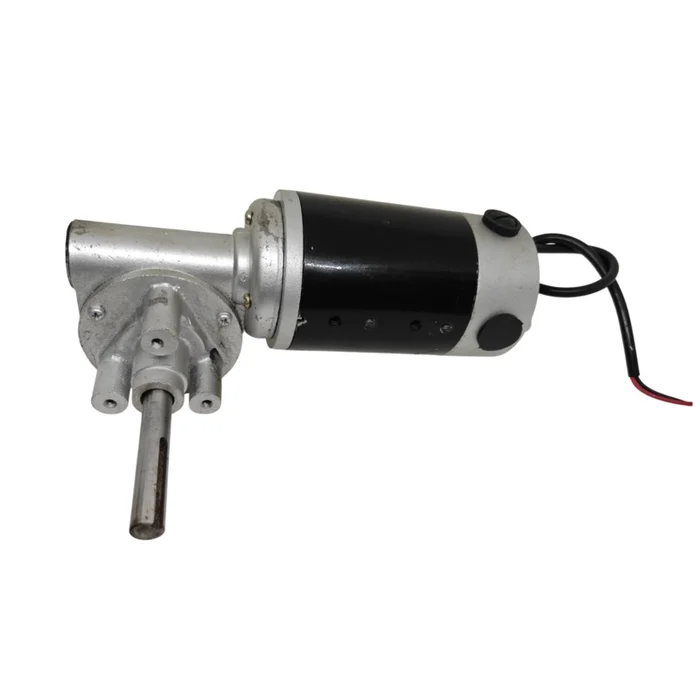 PMDC WIPER GEAR DC Motor 12V to 180V DC 1/4 HP Industrial Motor-RPM Range 25 to 400