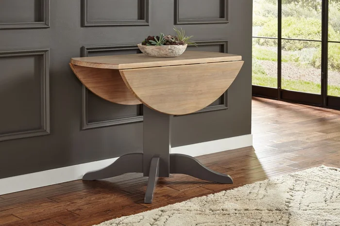 Port Townsend 42″ Drop Leaf Table in Seaside Pine POTSP6100