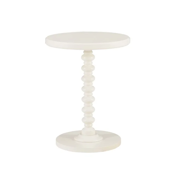 Powell Aurora Side Table Off White D1361A20C