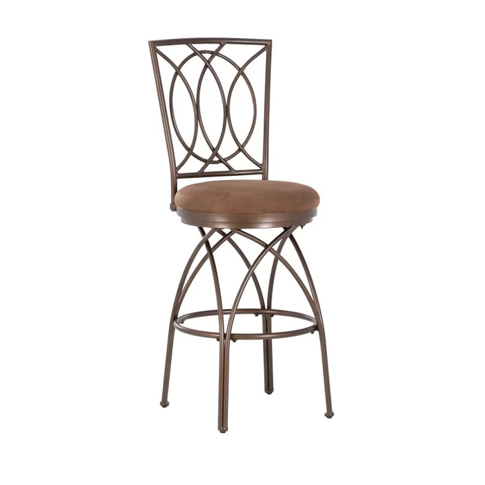 Powell Brasco Big and Tall Barstool Bronze 586-851