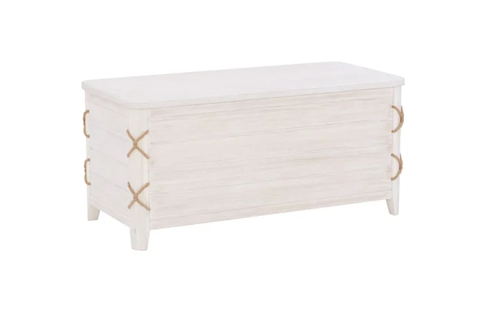 Powell Brosnan Rope Cedar Chest White D1341A20W