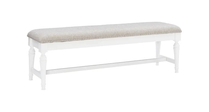 Powell Hayes Bench White D1043D16BW