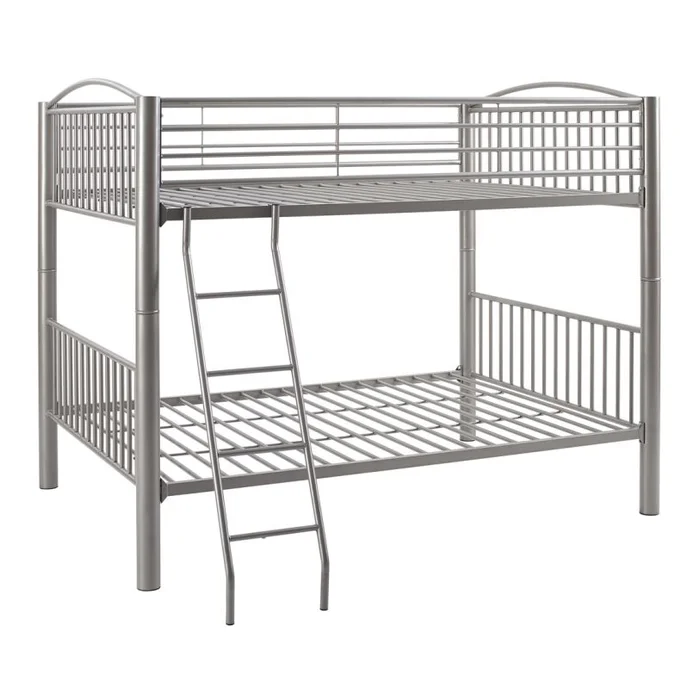Powell Heavy Metal Pewter Full over Full Bunk Bed 941-137