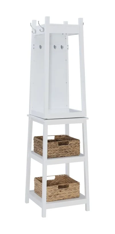 Powell Jalen Rotating Coat Rack White D1278A19W