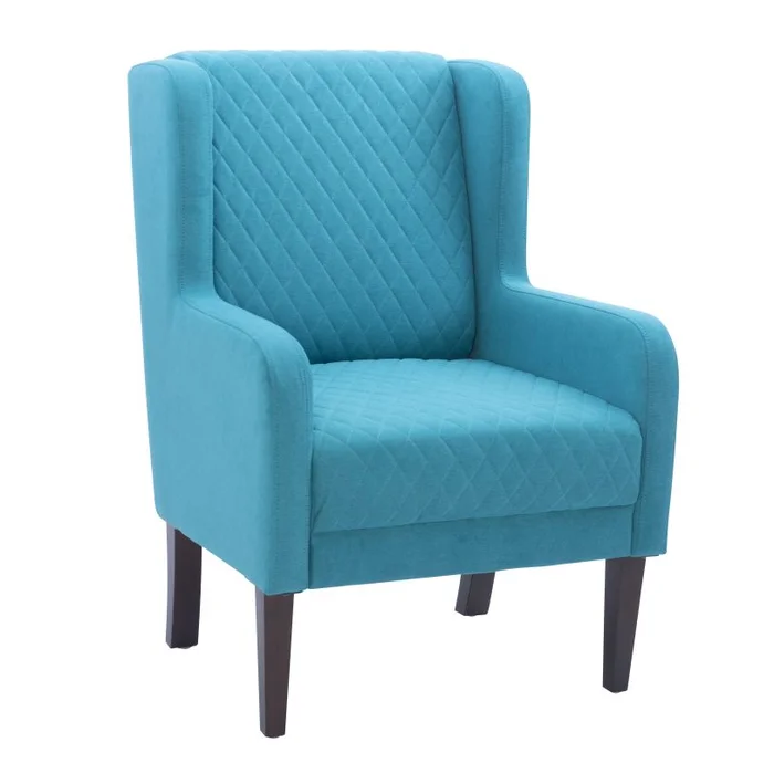 Powell Jerika Wingback Accent Chair Teal D1531LS23TEAL