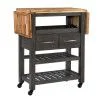 Powell Kenton Kitchen Cart Grey D1378D20G
