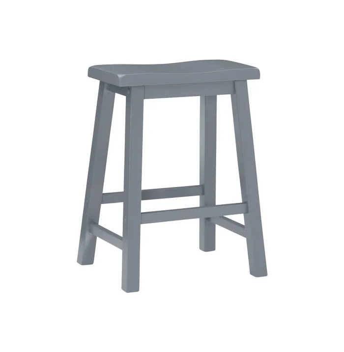 Powell Logan Counter Stool Grey D1165B18CS