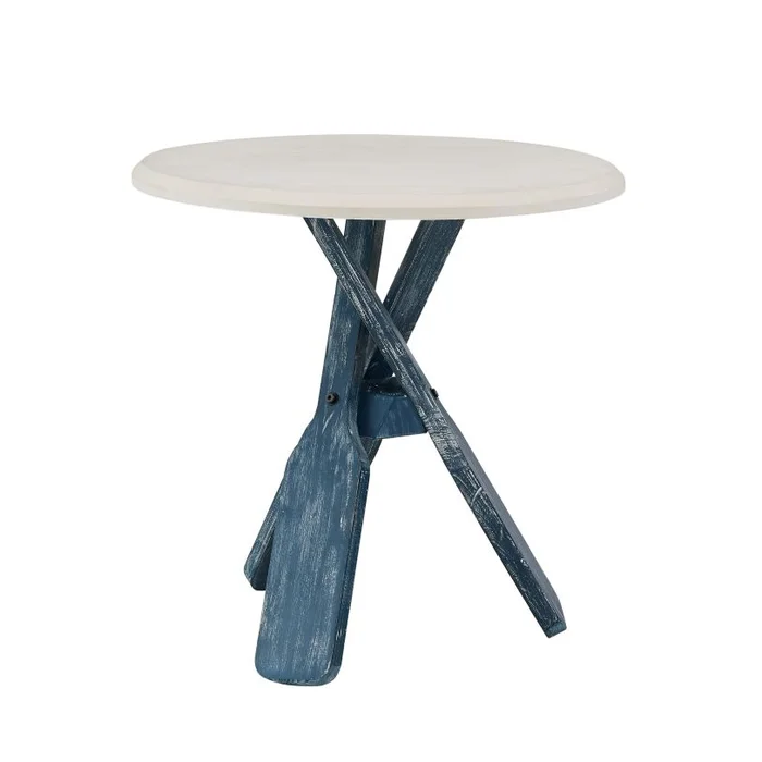 Powell Omar Side Table Blue D1290A19B