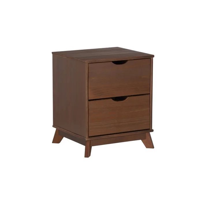 Powell Polly 2 Drawer Nightstand Walnut D1507R23NS2WAL