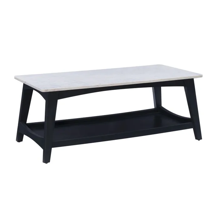 Powell Rainier Coffee Table Gray Marble D1373A20CTG