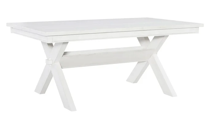 Powell Turino White Dining Table D1249D19DTW
