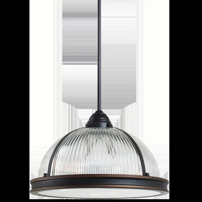 Pratt Street Prismatic Three Light Pendant