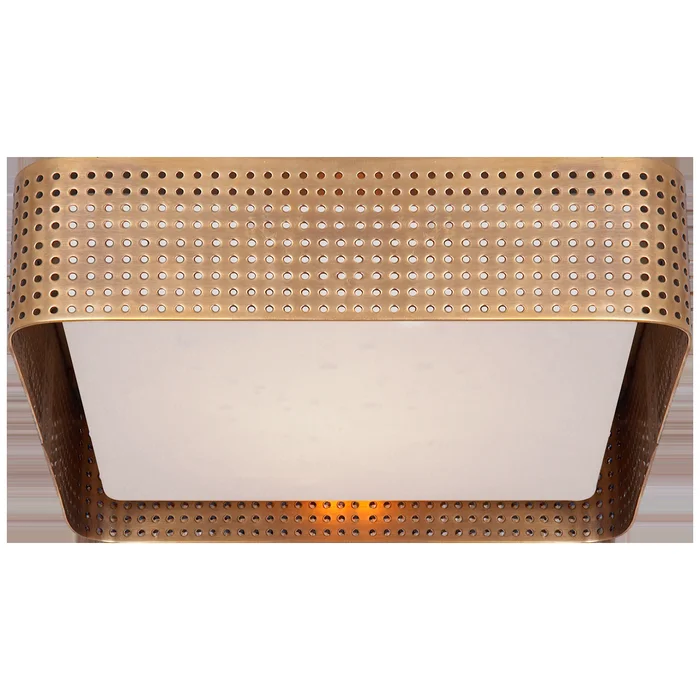 Precision Large Square Flush Mount