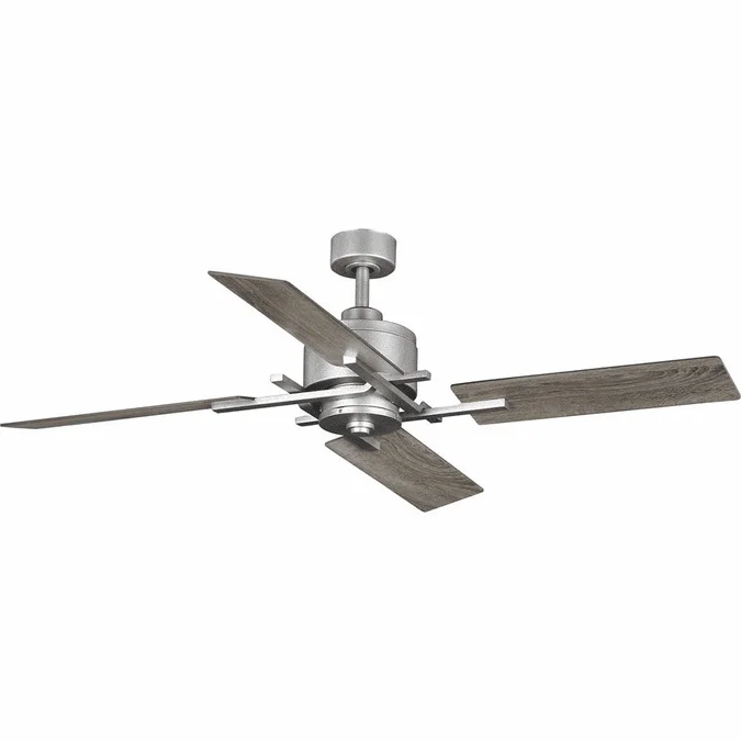 Progress Lighting P250024-141 Bedwin Modern Galvanized 56″ Home Ceiling Fan