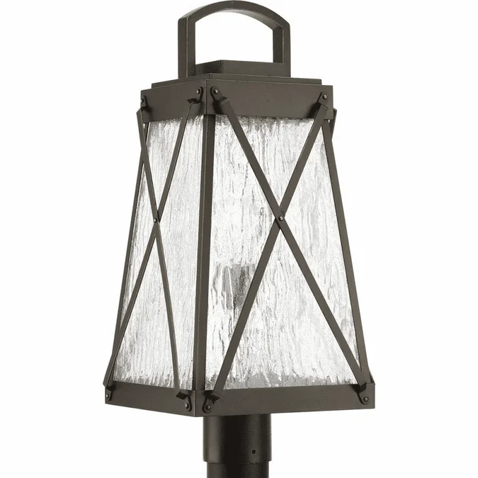 Progress Lighting P540009-020 Creighton Antique Bronze Outdoor Post Lamp