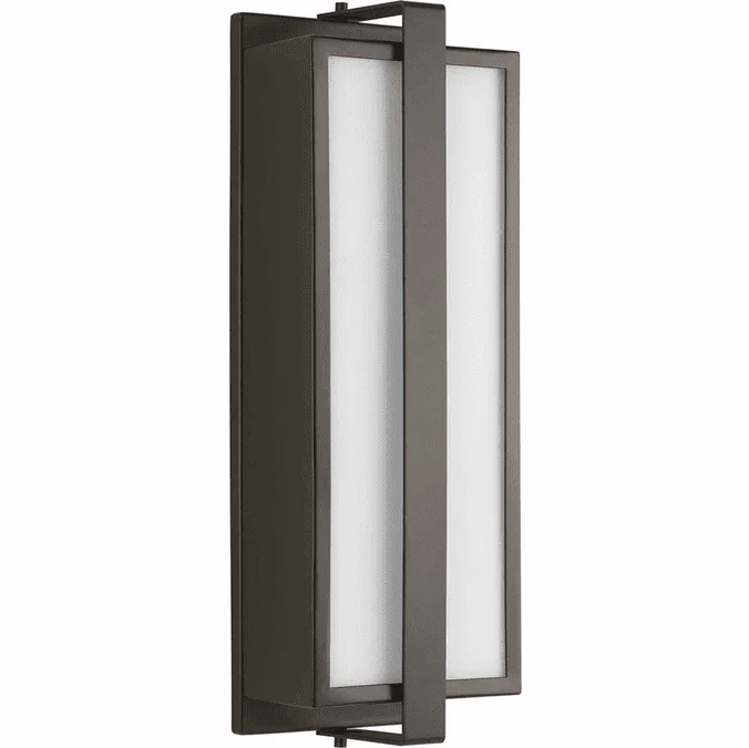 Progress P560046-129 Diverge Contemporary Architectural Bronze Exterior Wall Lamp