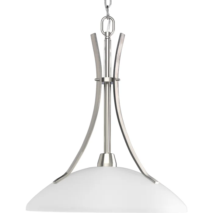 Progress Wisten Collection 1-LT Pendant – Brushed Nickel – P5112-09