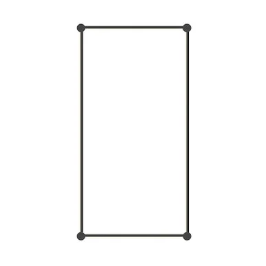 Purolinear 360 LED Wall Bar in Satin Black (69|23QSKSR24R120PHA)