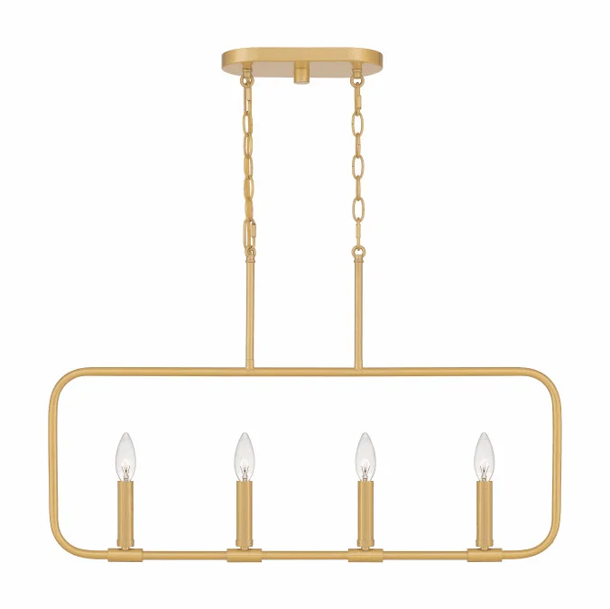 Quoizel ABR432AB Abner Contemporary Aged Brass Island Lighting