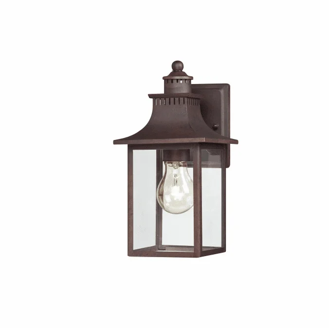 Quoizel CCR8406CU Chancellor 11 Inch Tall Outdoor Small Wall Light Sconce