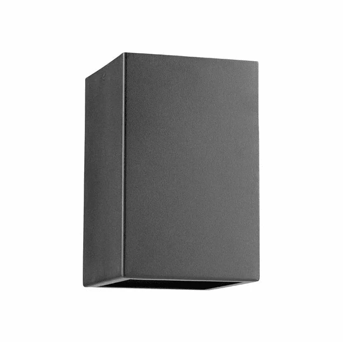 Quorum 377-69 Ion Contemporary Noir Outdoor Flush Mount Lighting