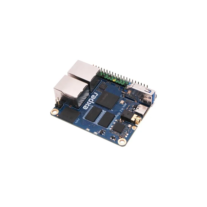 Radxa ROCK Pi E Single-Board Computer (SBC) Raspberry Pi Alternative Rockchip RK3328 (512MB/1GB/2GB RAM) Compact Networking SBC