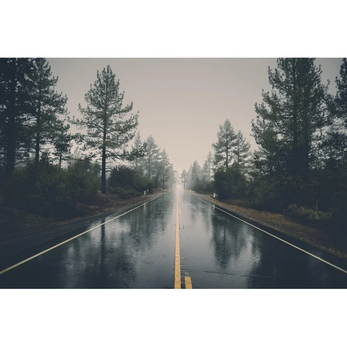 Rainy Day Giant Art 72×48 Wall Art|uvre dart murale Giant Art Rainy Day 72×48