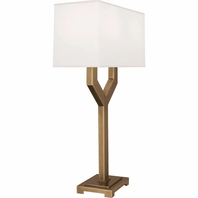 Robert Abbey 820 Valerie Modern Vintage Brass Table Lamp Lighting