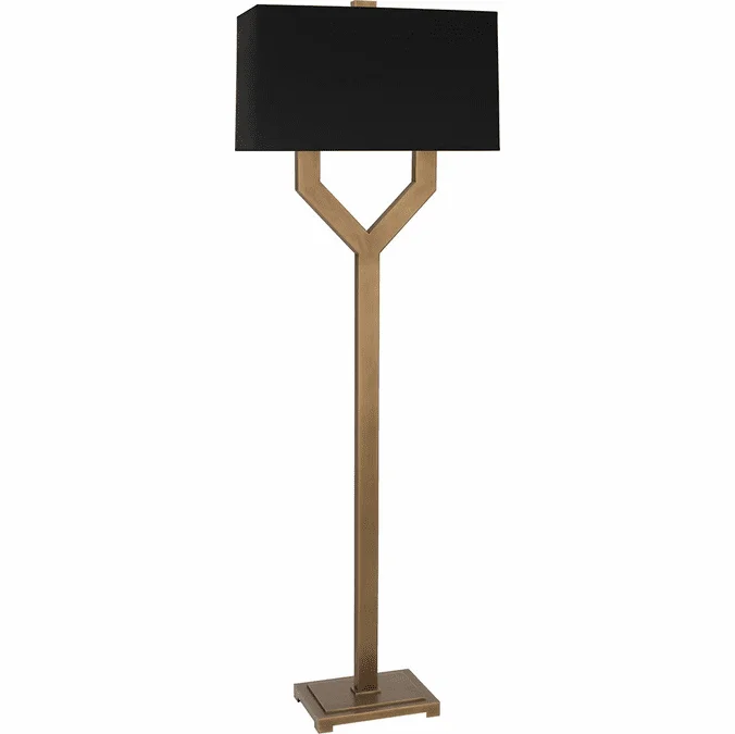 Robert Abbey 821B Valerie Modern Vintage Brass Floor Lamp Lighting
