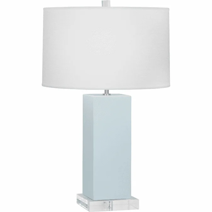 Robert Abbey BB995 Harvey Baby Blue Glazed Ceramic 33″ Table Lamp