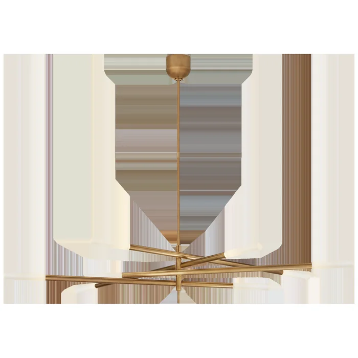 Rousseau Grande Eight Light Articulating Chandelier