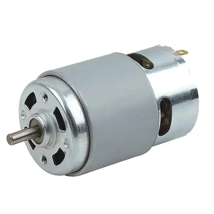 RS-775 DC 12V-24V High Speed Metal Large Torque Small DC Motor Replacement for DIY Toy Cars