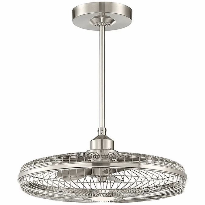Savoy House 29-FD-122-SN Wetherby Contemporary Satin Nickel LED Home Ceiling Fan