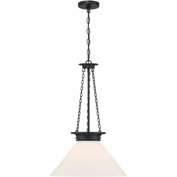 Savoy House 7-1011-1-89 Myers Modern Matte Black Pendant Lamp