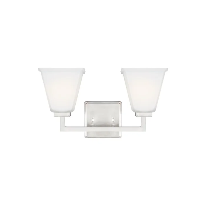 Sea Gull Ellis Harper 2-LT Bath Light – Brushed Nickel – 4413702-962