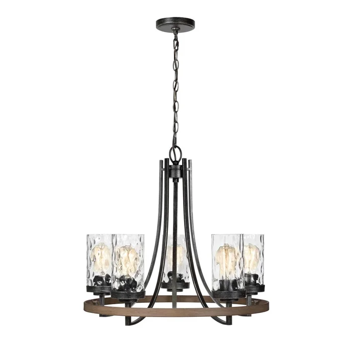 Sea Gull Gaston Five Light Chandelier – Stardust – 3124105-846