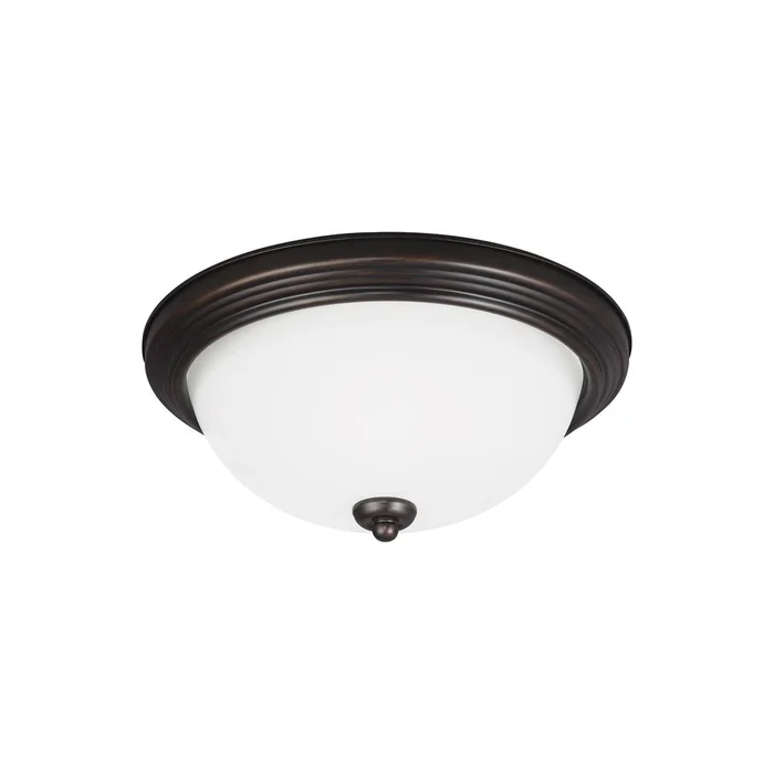 Sea Gull Geary Medium LED Flush Mount – Bronze – 7726493S-710