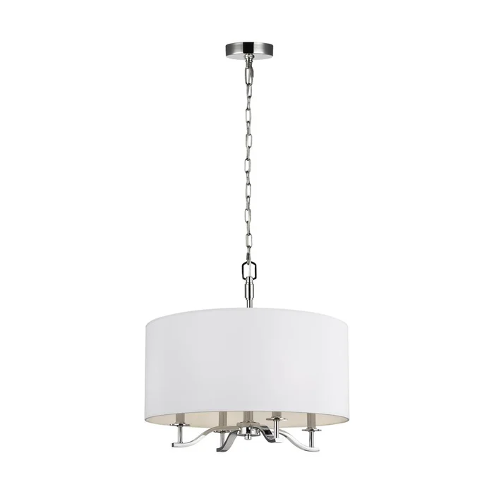 Sea Gull Hewitt 4-LT Chandelier – Polished Nickel – F3310/4PN