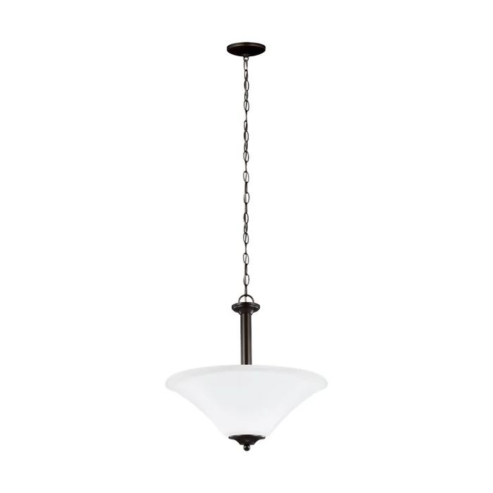Sea Gull Holman 3-LT Pendant – Heirloom Bronze – 66808-782