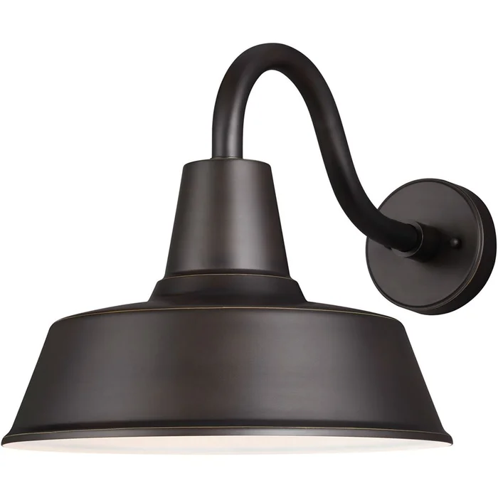 Sea Gull Large 1-LT Outdoor Wall Light – Antique Bronze – 8737401-71/T