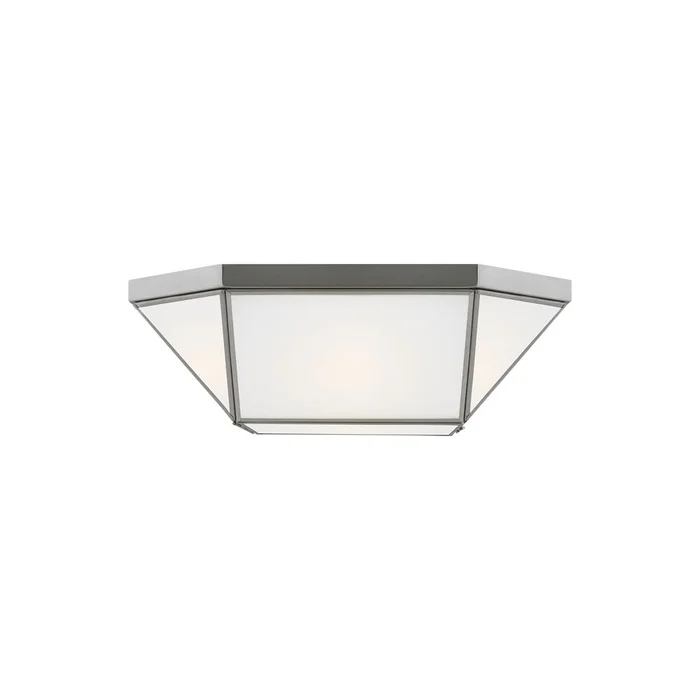 Sea Gull Morrison 2-LT Flush Mount – Brushed Nickel – 7579452-962