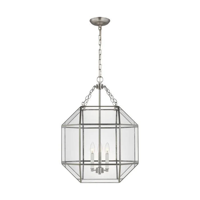 Sea Gull Morrison Medium 3-LT Pendant – Brushed Nickel – 5279403-962