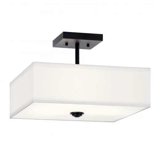 Semi Flush 3Lt (10687|43691BK)