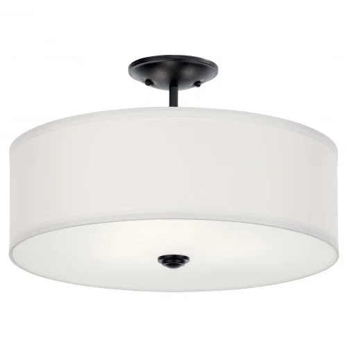 Semi Flush 3Lt (10687|43692BK)