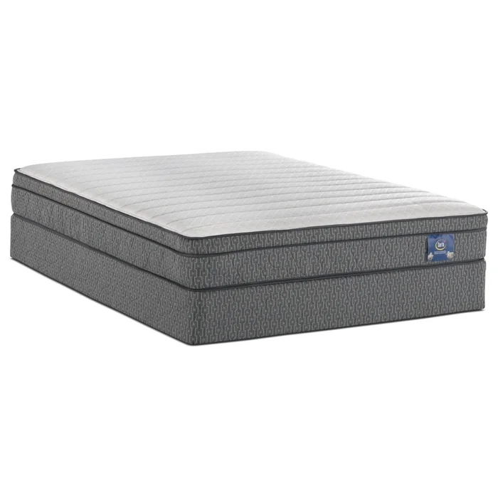 Serta Always Comfortable Webber Euro-Top Queen Mattress Set|Ensemble matelas Euro-plateau Webber Toujours Confortable de Serta pour grand lit