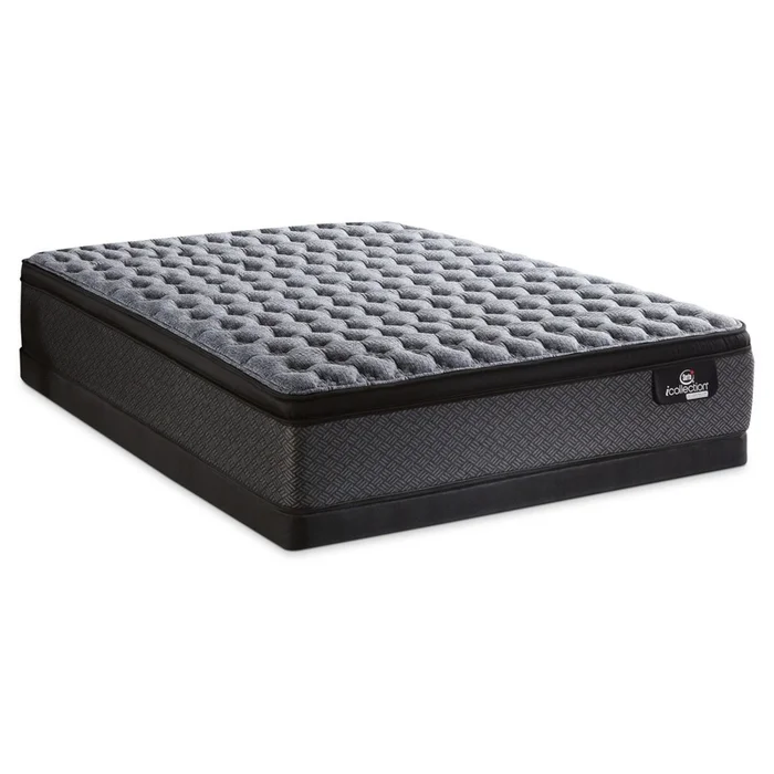 Serta iCollection Senna Firm Euro-Top Queen Mattress Set|Ensemble matelas ferme Euro-plateau Senna iCollection de Serta pour grand lit