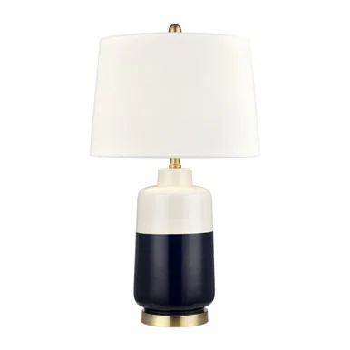 Shotton One Light Table Lamp in Navy (45|S0019-9490)
