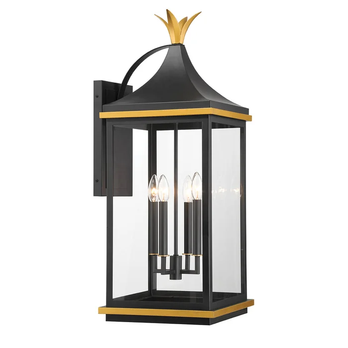Simpson 4 Light Outdoor Sconce By Crystorama