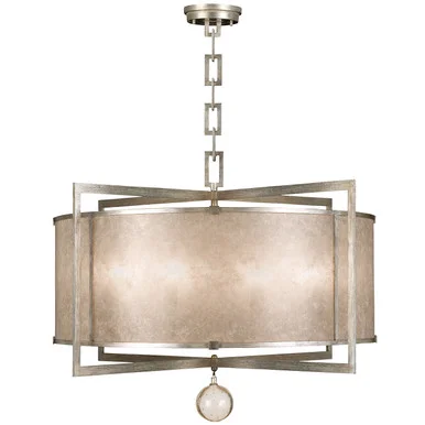 Singapore Moderne Eight Light Pendant in Silver (48|591540-2ST)