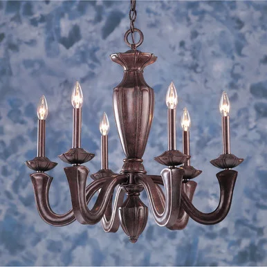 Six Light Chandelier in Brown (45|81461)